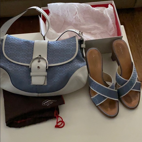 Coach Other - Purse and matching shoes